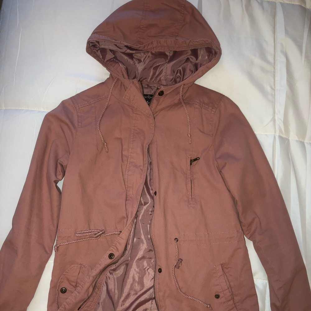 Rose Gold Utility Jacket